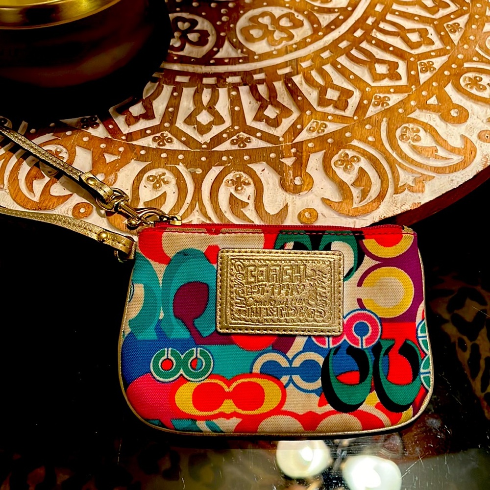 Coach wristlet